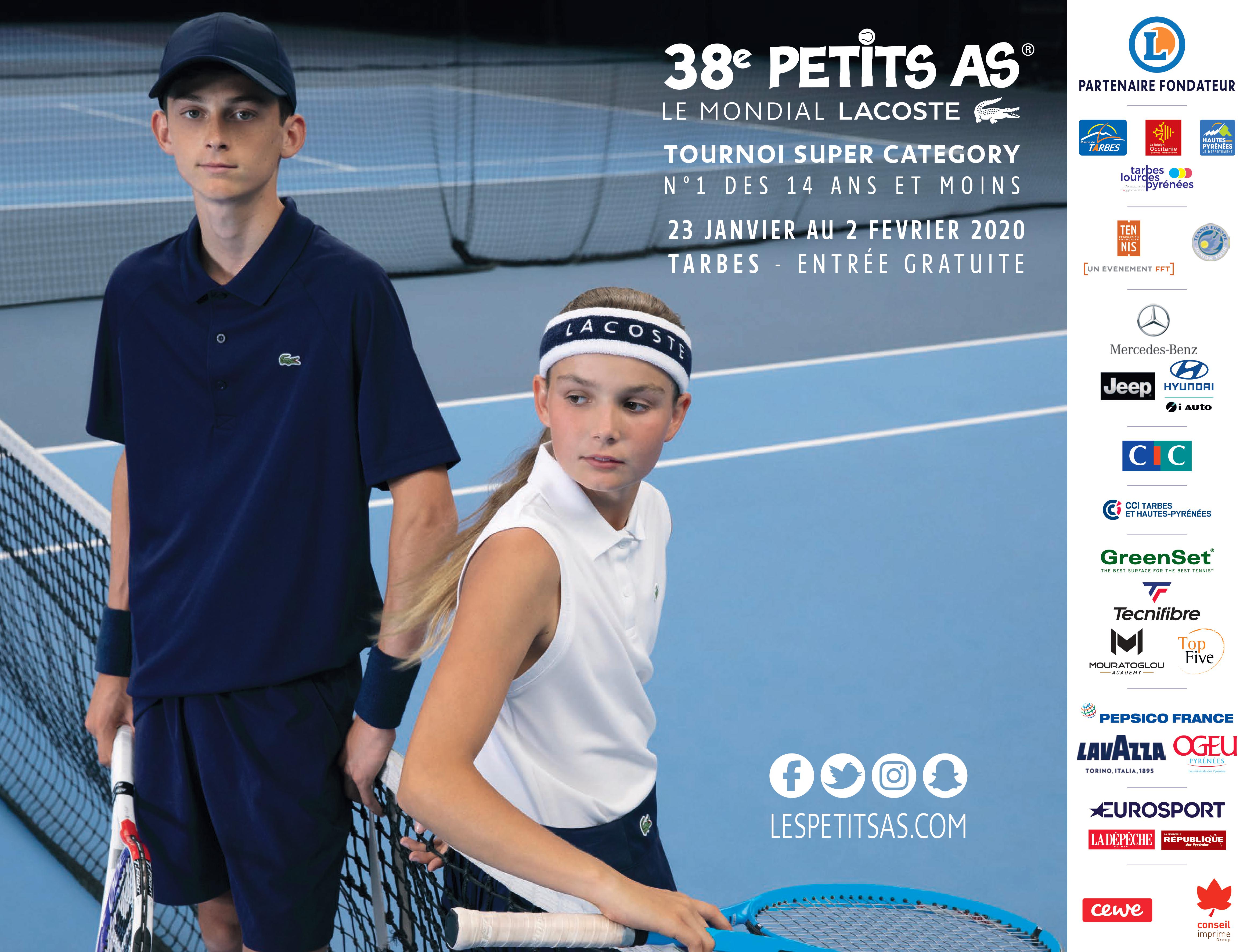 The poster of the 38th edition is released - Les Petits As