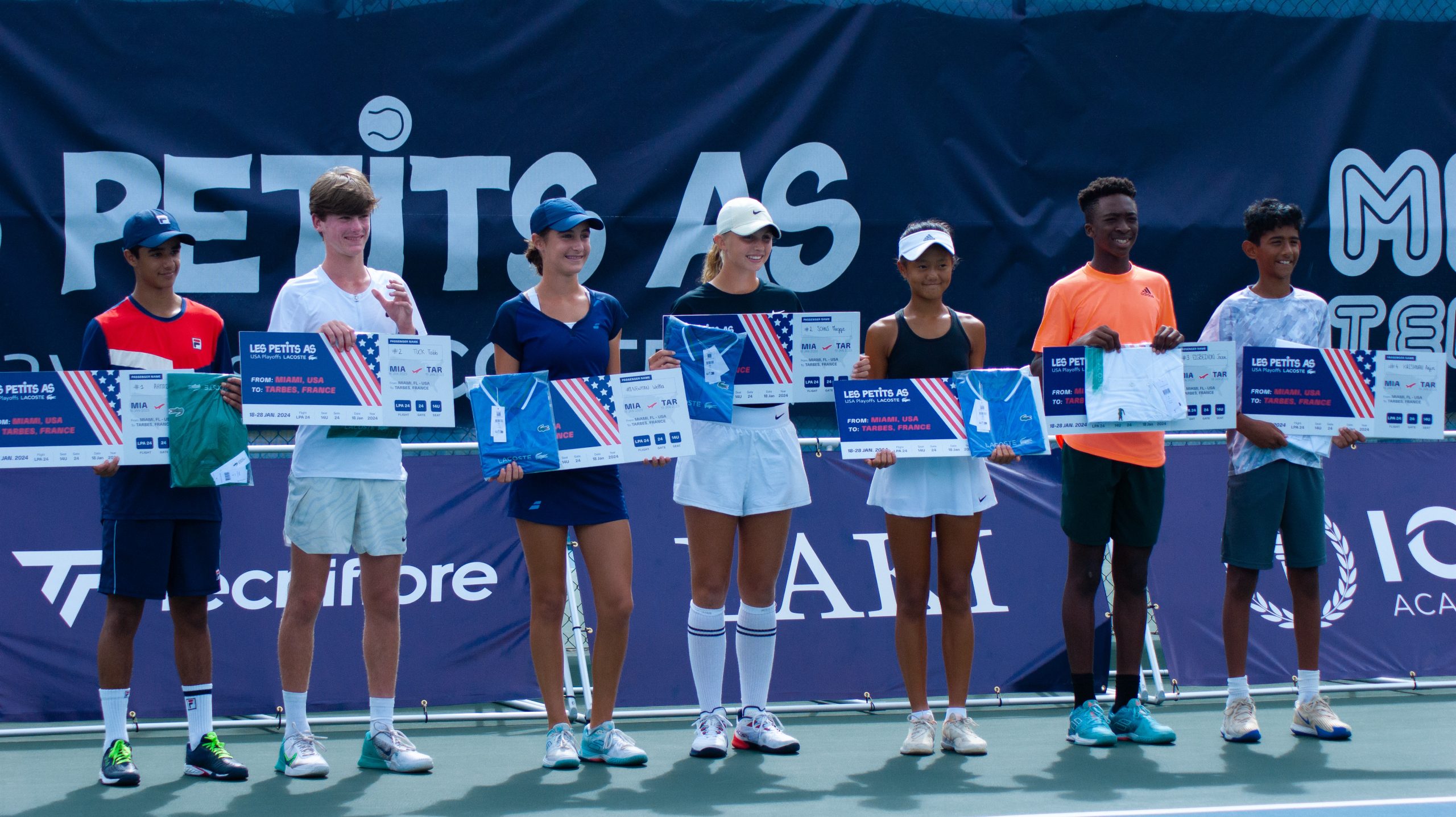 USA Playoffs Lacoste LES QUALIFIÉS POUR LE MONDIAL LACOSTE 2024